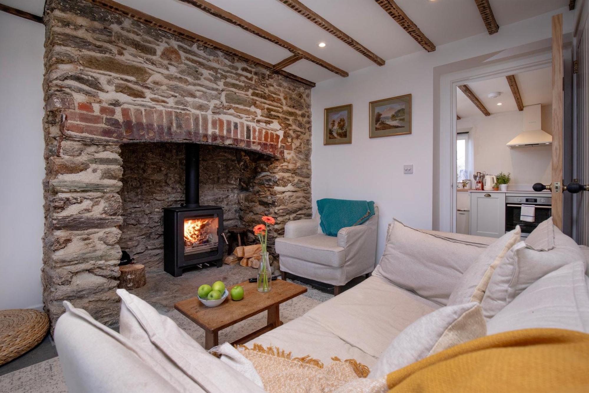Beautiful Coastal Cottage In East Prawle كينغسبريدج المظهر الخارجي الصورة